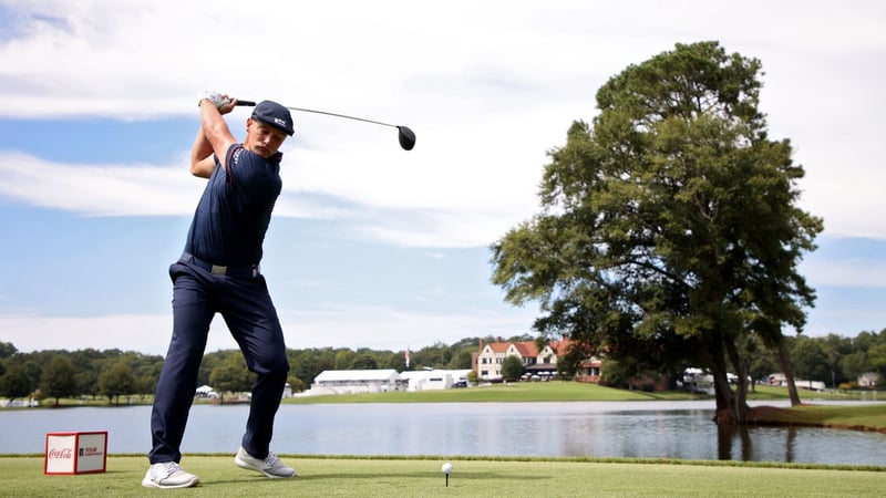 DeChambeau ist auch bei den Pro Long Drive's Championship vorne mit dabei (Foto: Getty)