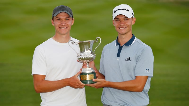 Die dänischen Golf-Zwillinge Højgaard erobern die European Tour. (Foto: Getty)