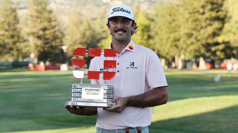 Max Homa gewinnt zum Saisonauftakt die Fortinet Championship auf der PGA Tour. (Foto: Getty)