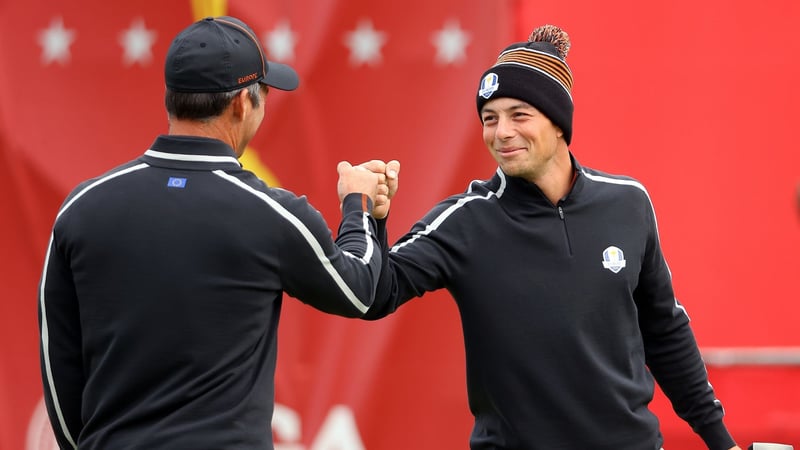 Der Ryder Cup 2021 steht in den Startlöchern. Viktor Hovland und Paul Casey bilden eines der Match-Teams. (Foto: Getty)