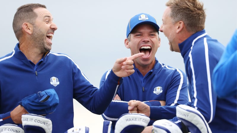 Ryder Cup 2021: Das Team Europa und seine Spaßvögel (Foto: Getty)