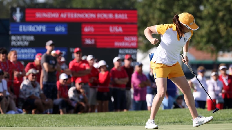 Team Europa führt nach zwei Tagen des Solheim Cup 2021. (Foto: Getty)