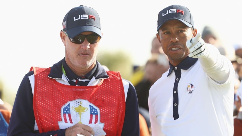 Tiger Woods vor drei Jahren als Vize-Kapitän beim Ryder Cup. (Foto: Getty)