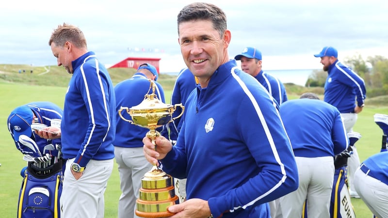 Das Schicksal seiner Karriere und die Bemalung seiner Haut macht Padraig Harrington vom Ryder Cup 2021 abhängig. (Foto: Getty