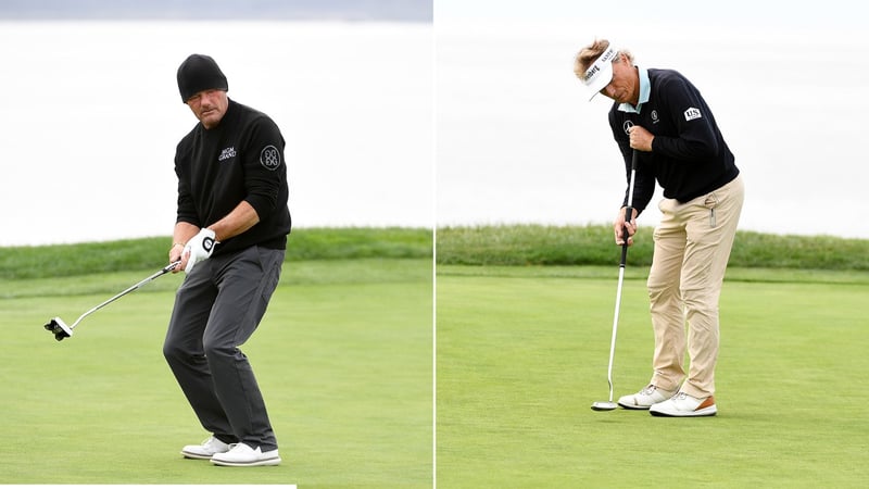 Alex Cejka (links) und Bernhard Langer teilen sich auf der PGA Tour Champions den zweiten Rang. (Foto: Getty)