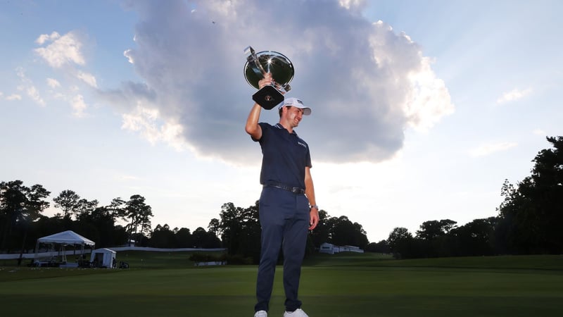 2021 war das Jahr des Patrick Cantlay. MIt dem FedEx-Cup im Gepäck reist er nun zum Ryder Cup 2021. (Foto: Getty)