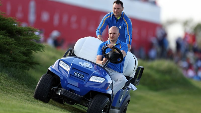 Martin Kaymer unterstütze Captain Padraig Harrington beim Ryder Cup in Whistling Straits. (Foto: Getty)