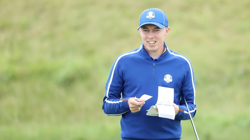 Nach 2016 zum zweiten Mal beim Ryder Cup: Matthew Fitzpatrick. (Foto: Getty)