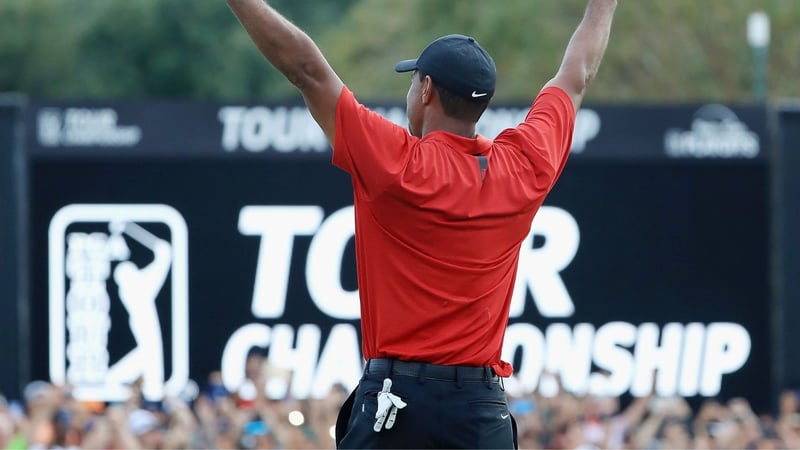 Tiger Woods gewann die Tour Championship 2018 (Foto: Getty)