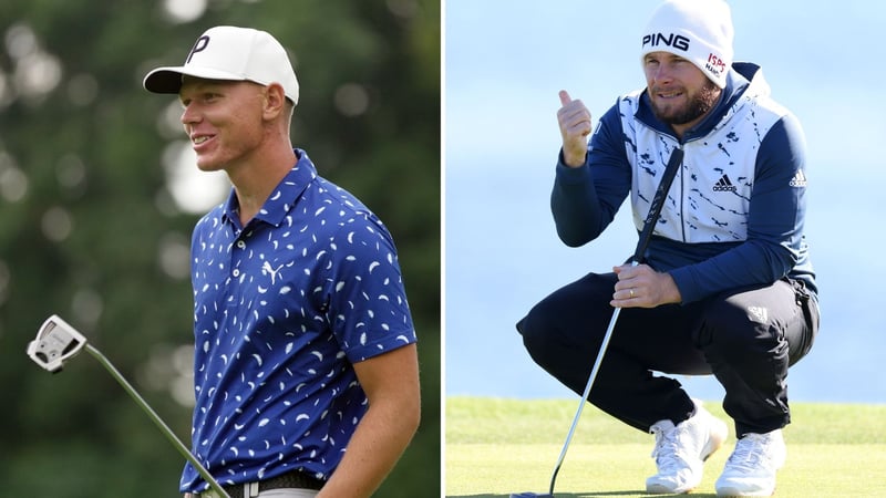 Matti Schmid ist vorn mit dabei, Tyrrell Hatton steht weiter an der Spitze (Fotos: Getty)