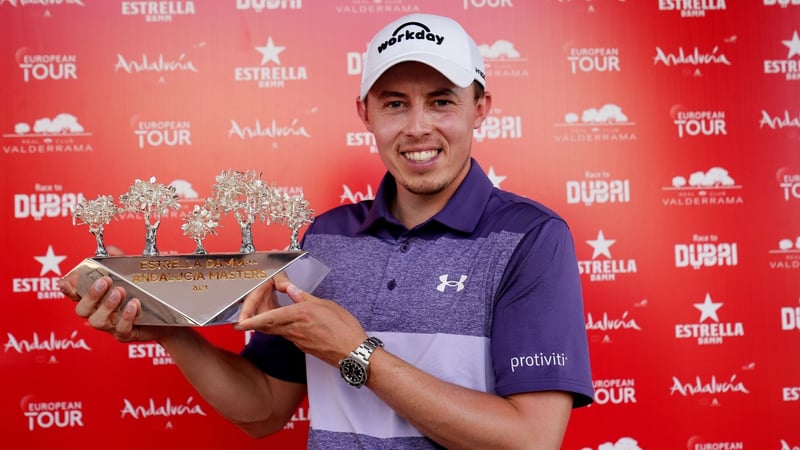 Matthew Fitzpatrick feiert seinen siebten Sieg auf der European Tour. (Foto: Getty)