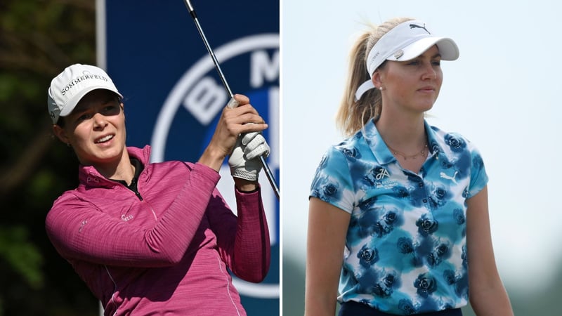 Esther Henseleit und Olivia Cowan spielen ein tolles Turnier auf der Ladies European Tour. (Foto: Getty)