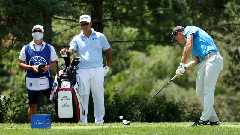 Die Tee Times der PGA Tour mit Viktor Hovland und Hideki Matsuyama. (Foto: Getty)