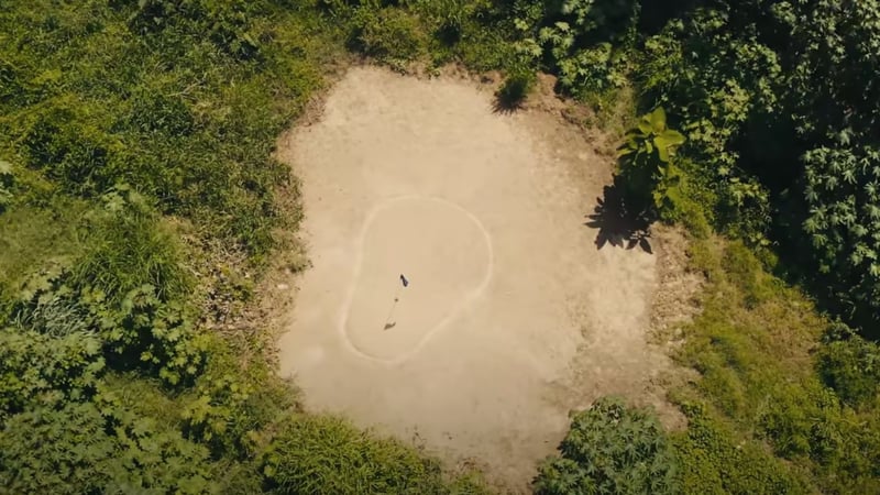 Das spektakuläre siebte Green des Puerto Golf Clubs. (Foto: YouTube)