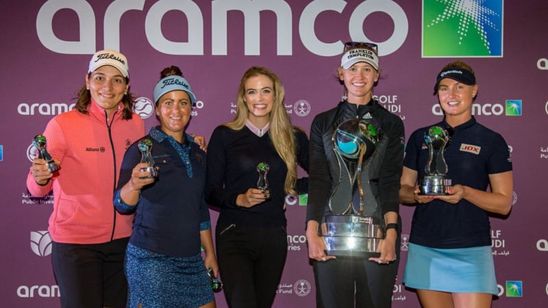 Jessica Korda, Karolin Lampert, Lina Boqvist und Amateurin Alexandra O'Laughlin holten den Sieg auf der Ladies European Tour. (Quelle: LET)