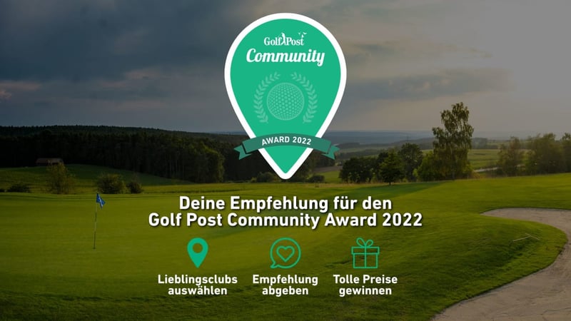 Der Community Award 2022 wartet (Foto: Golf Post)