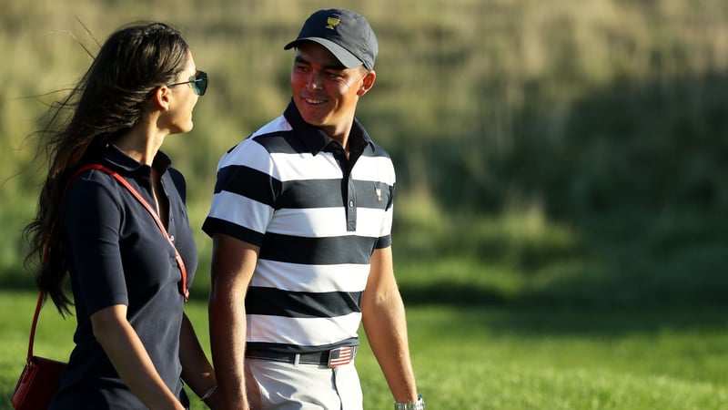 Rickie Fowler und Allison Stokke im Babyglück (Foto: Getty)