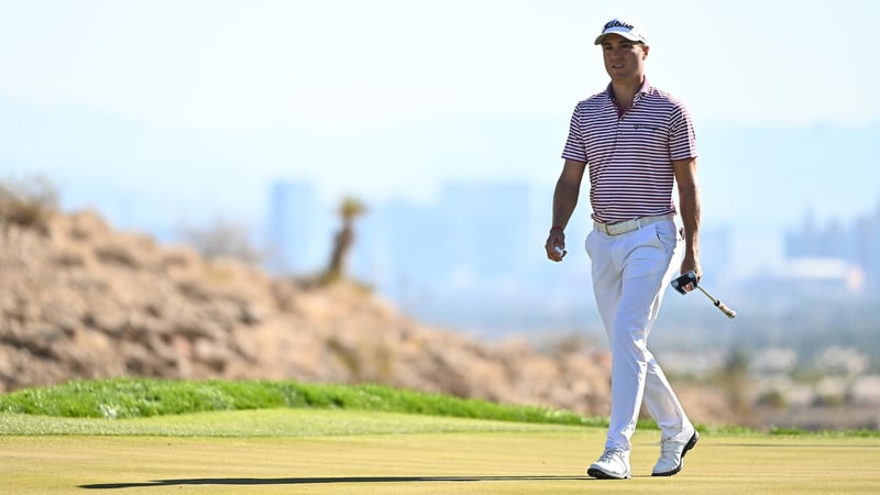 Justin Thomas schlägt diese Woche auf der PGA Tour in Mexiko ab. (Foto: Getty)