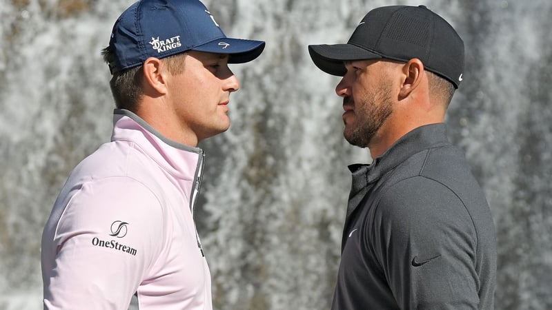 Die Fehde zwischen Brooks Koepka und Bryson DeChambeau gipfelt im Match 5.0 (Foto: Getty)