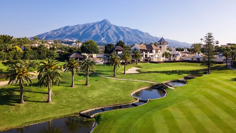 Der traumhafte Platz am Fuße des La Concha: Los Naranjos in Marbella ist bereit für das Tourfinale.