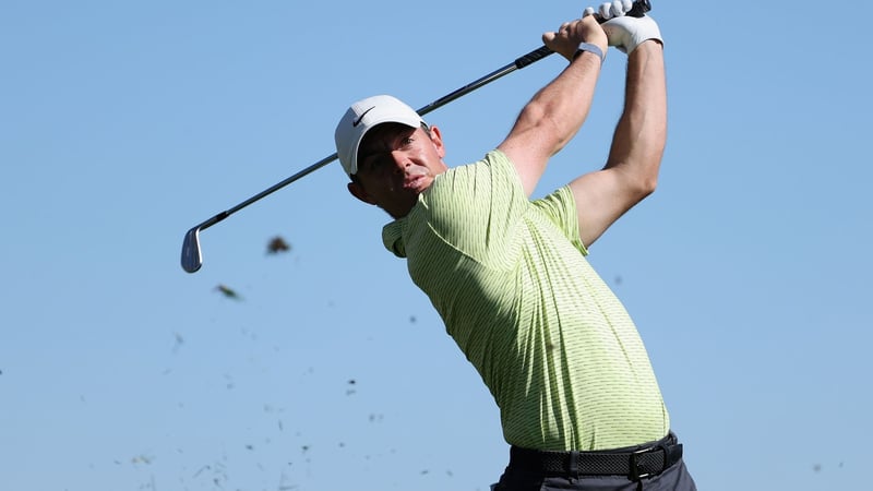 Rory McIlroy wieder vereint mit Coach Michael Bennon. (Foto: Getty)