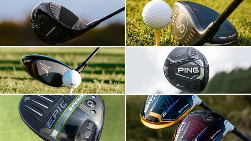 Die Driver des Jahres 2021 - fortschrittliche Technologie, die uns besser macht. (Foto: Titleist, Cobra, Srixon, Ping, Callaway und TaylorMade)