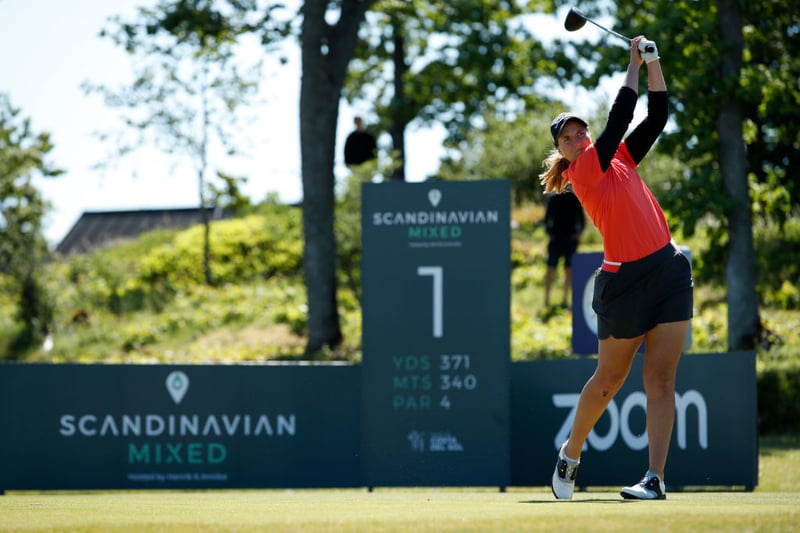 Leonie Harm bei den Scandinavian Mixed Hosted by Henrik and Annika in Gothenburg, Schweden. (Foto: Getty Images)