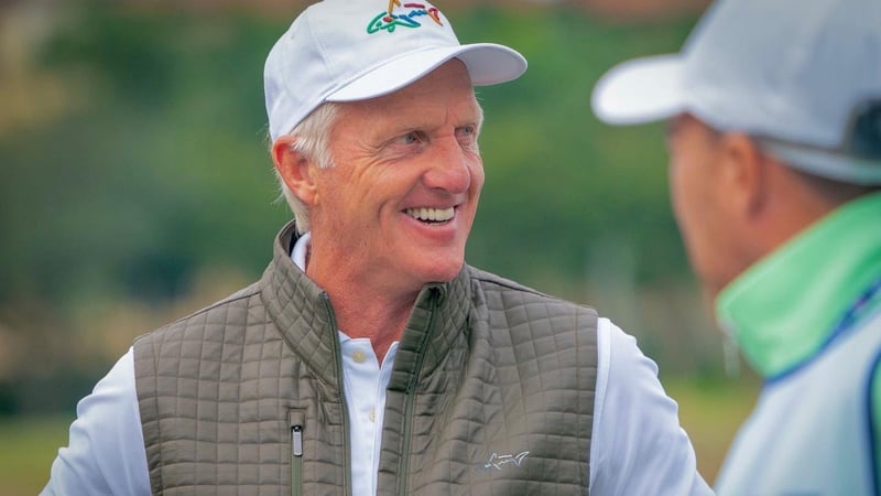 Greg Norman ist Gastgeber des QBE Shootout auf der PGA Tour. (Foto: Twitter/@SharkGregNorman)