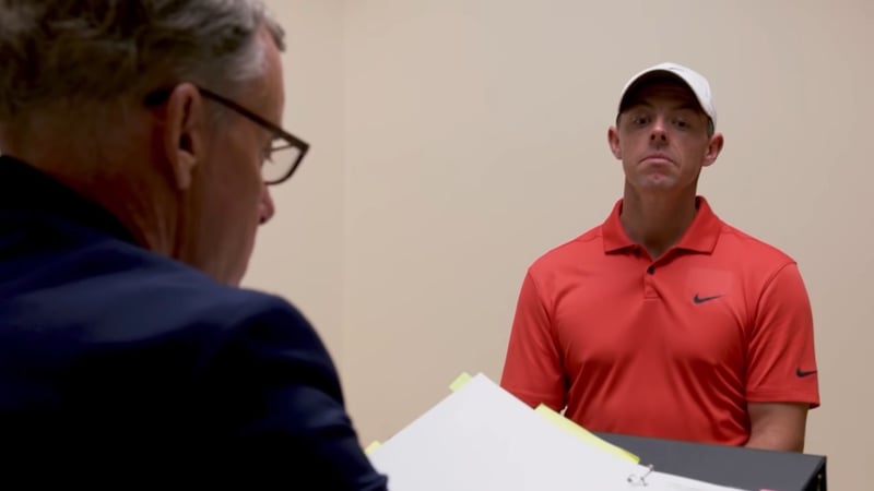 Nicht nur Rory McIlroy, auch andere Spieler der PGA Tour müssen zum Rapport. (Foto: Youtube/@PGA Tour)