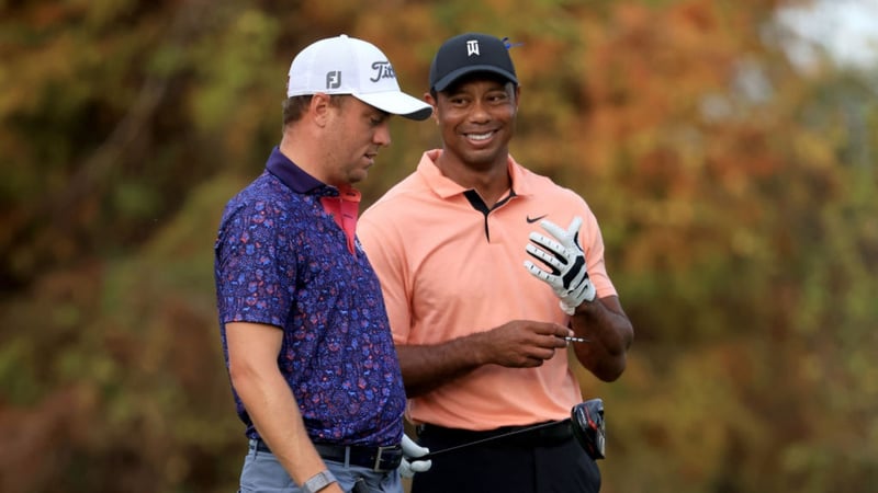 Thomas-Duo völlig perplex: „Unfassbar, wie gut Tiger Woods schon wieder ist“