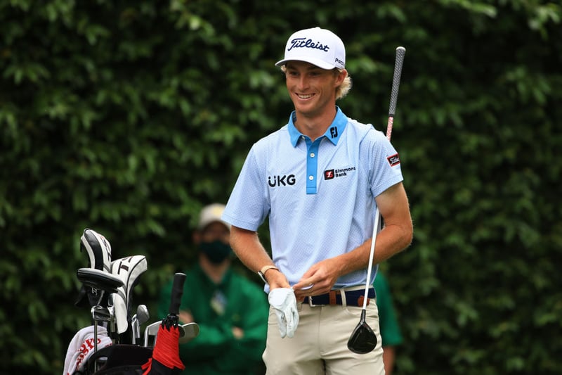 Der PGA Tour Rookie of the Year Will Zalatoris bei den diesjährigen Masters. (Foto: Getty)