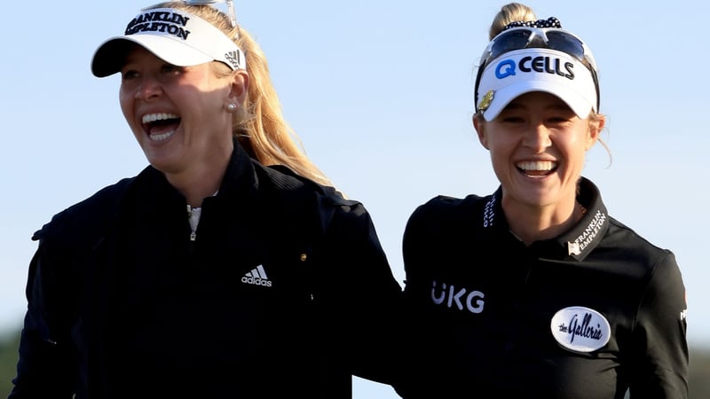 Nelly und Jessica Korda verteidigen beide auf ihre Art den Titel in Lake Nona. (Foto: Getty)