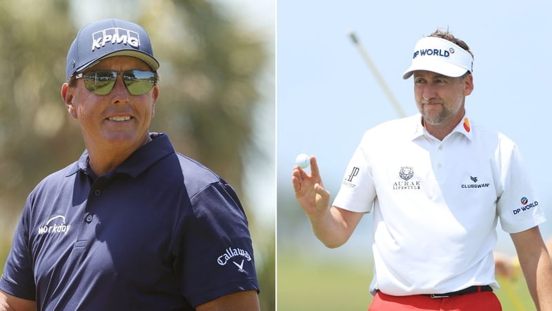 Phil Mickelson und Ian Poulter - zwei Anwärter auf den Sieg im Player Impact Program (PIP). (Foto: Getty)