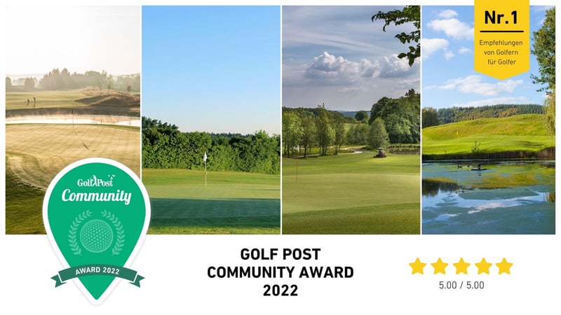 Der Golf Post Community Award 2022, von der Community, für die Community. (Foto: Golf Post)