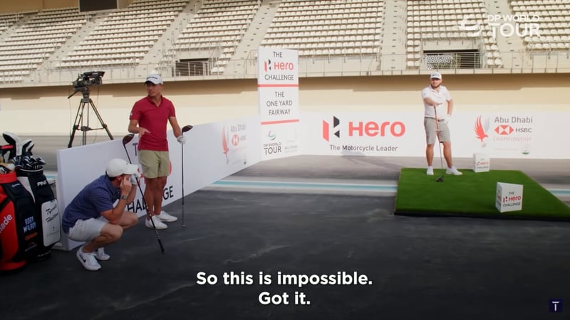 Die erste DP World Tour Hero Challenge im Jahr 2022. (Foto: Youtube/DP World Tour)