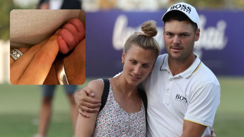 Martin Kaymer und Irene Scholz sind Eltern geworden. (Foto: Getty/ Instagram @martinkaymer59)