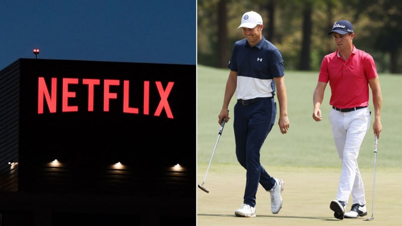 Netflix wird interessante Einblicke in das Tourleben geben. Mit dabei: Golfstars Jordan Spieth(l.) und Justin Thomas. (Foto: Getty)