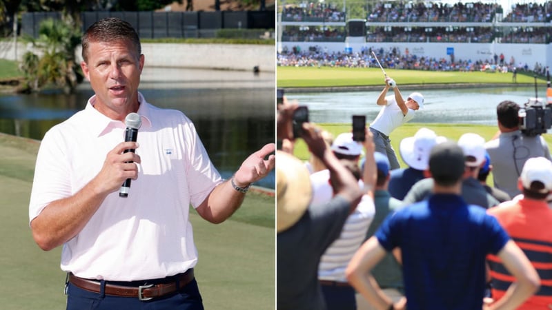 Dan Glod(l.), Vizepräsident der PGA Tour, äußert sich im Interview mit Golf.com zu dem Player Partnership Program. (Foto: Getty)