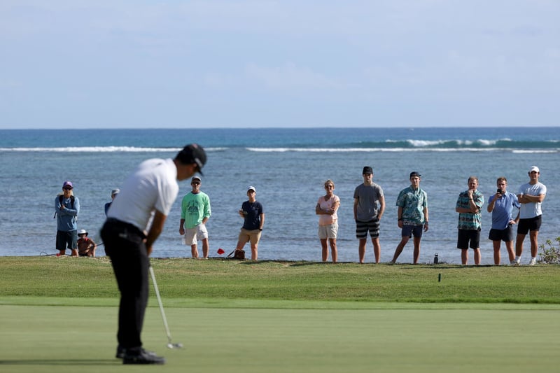 Titelverteidiger Kevin Na bei den Sony Open im letzten Jahr in Honolulu, Hawaii. (Quelle: Getty Images)