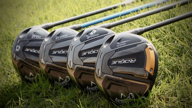 Vier Köpfe - viele Zielgruppen. Die neuen Callaway Rogue ST Driver bedienen sämtliche Golfer. (Foto: Callaway)