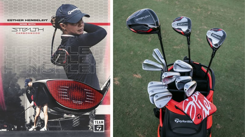 Das neue TaylorMade Equipment funktioniert - das Esther Henseleit WITB. (Foto: TaylorMade)