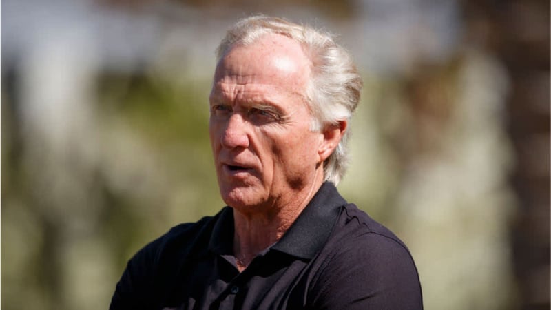 Greg Norman sorgt mit seinem Brief für ein weiteres Kapitel im Streit der Saudi Golf Leauge mit der PGA Tour (Foto Getty)