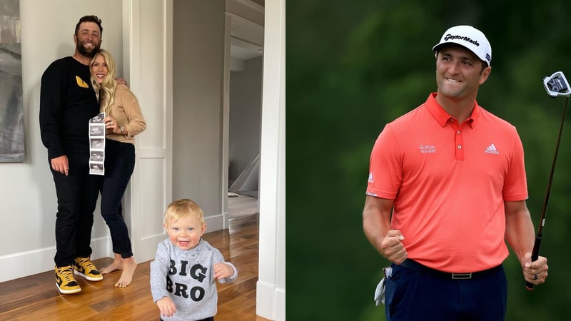 Jon Rahms Babyglück - ein Boost für die PGA Tour? (Foto TwitterGetty)