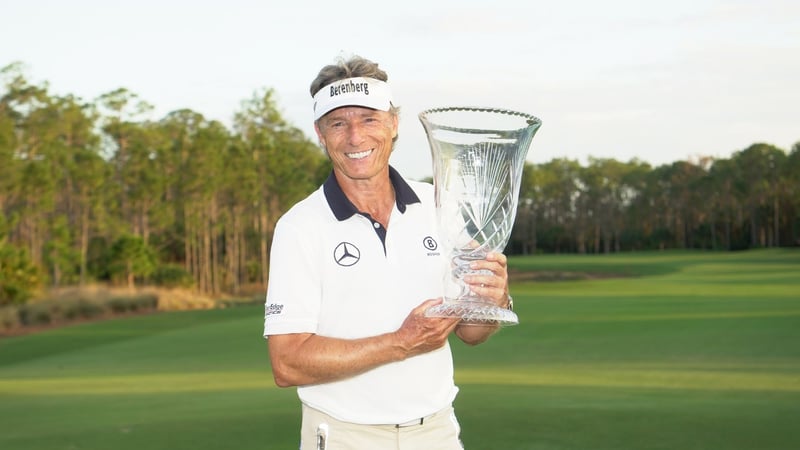 Sieg Nummer 43 auf der PGA Tour Champions: Bernhard Langer gewinnt die Chubb Classic. (Foto: Getty)