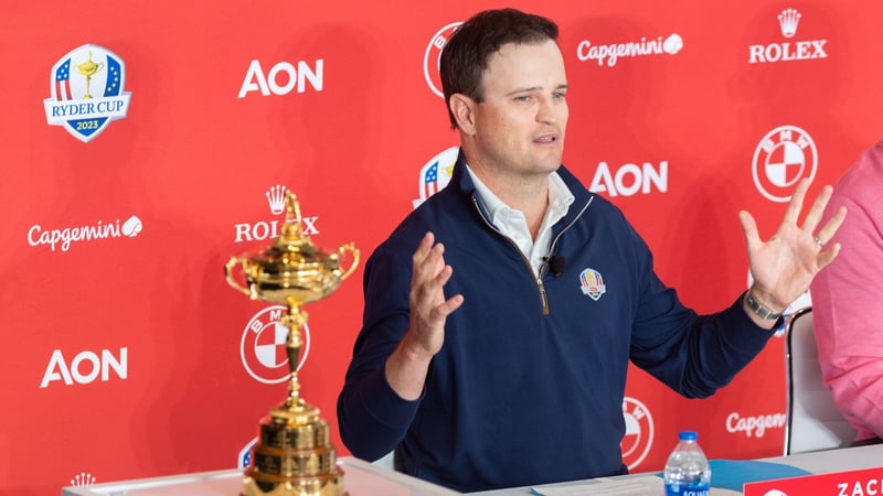 Zach Johnson ist Kapitän de rUSA beim Ryder Cup 2023. (Foto: Getty)