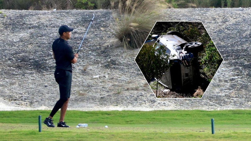 Tiger Woods zurück auf dem Golfplatz. (Foto: Getty)