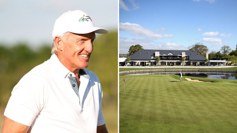 Greg Norman kündigt England als Austragungsort der Asian Tour an. (Foto: Getty)