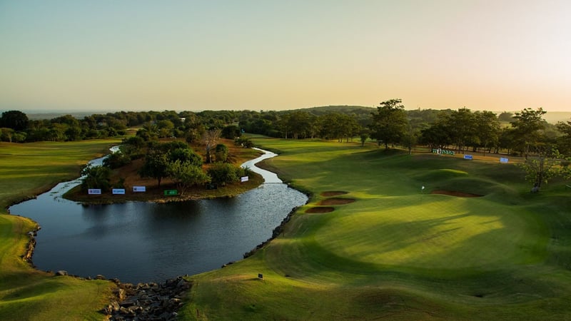 Bahn 18 und Bahn 9 in Vipingo Ridge. (Foto: Twitter/@LETgolf)