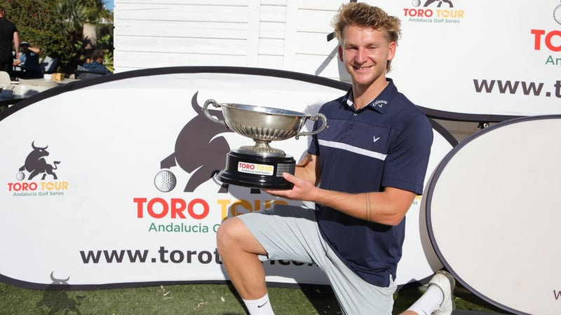 Nick Bachem gewinnt mit Rekordergebnis auf der Toro Tour. (Foto: Rafa Cabrera)