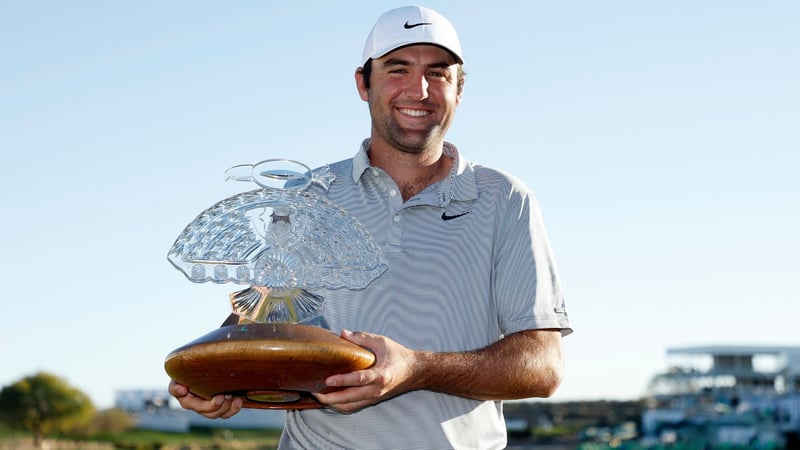 Scottie Scheffler gewinnt sein erstes PGA-Tour-Turnier. (Foto: Getty)